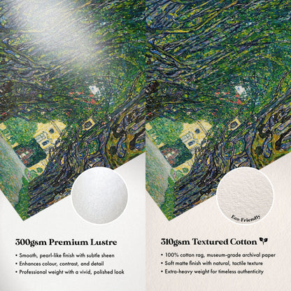 Gustav Klimt - Avenue to Schloss Kammer | Art Prints | Pathos Studio