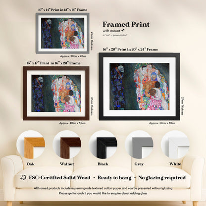Gustav Klimt - Death and Life | Art Prints | Pathos Studio