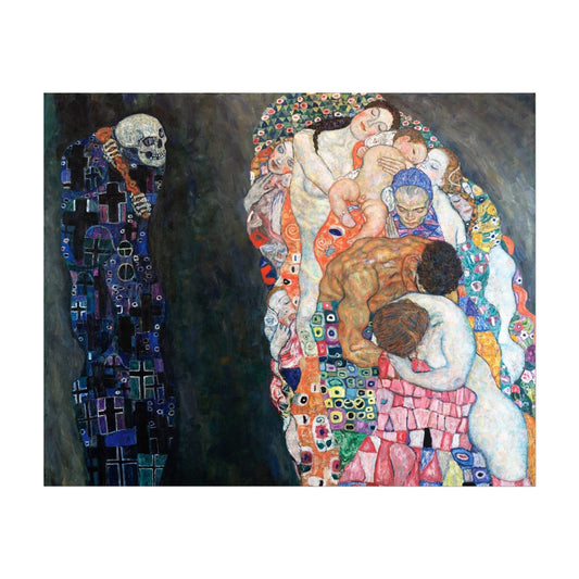 GUSTAV KLIMT - Death And Life (Giclée Art Print) - Pathos Studio - Marketplace Listings