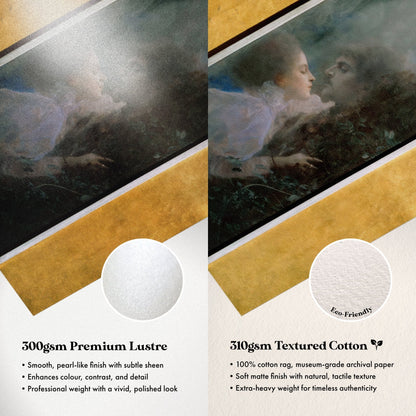 Gustav Klimt - Liebe (Love) | Art Prints | Pathos Studio