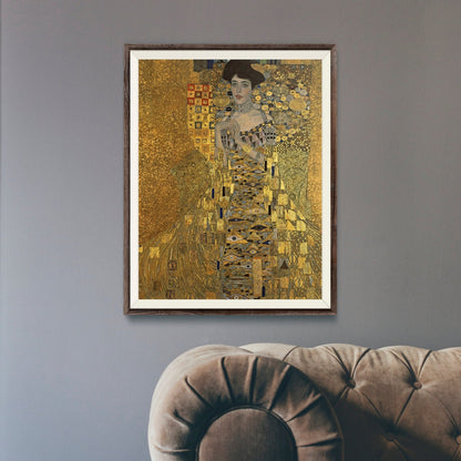 GUSTAV KLIMT - Portrait of Adele Bloch - Bauer I (The Lady In Gold) (Giclée Art Print) - Pathos Studio - Marketplace Listings