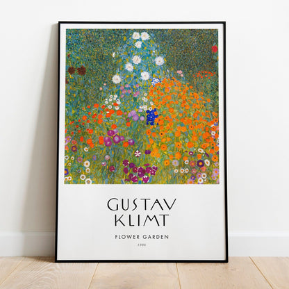 Gustav Klimt - Set Of 3 Flower Garden Posters - Pathos Studio - Art Print Sets