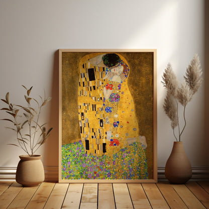 Gustav Klimt - Set Of 3 Gold Portrait Prints - Pathos Studio - Art Print Sets