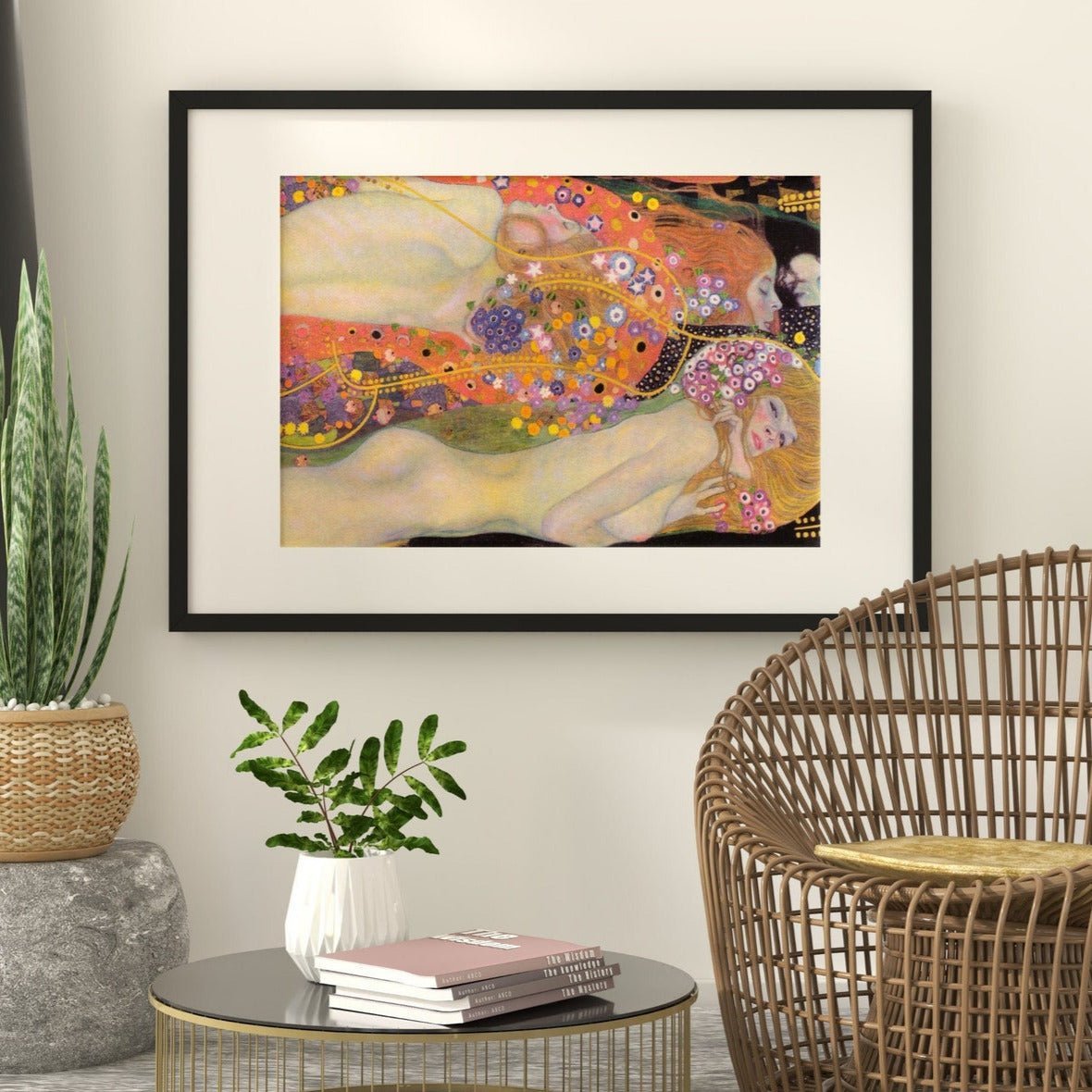 GUSTAV KLIMT - Water Serpents II (Giclée Art Print) - Pathos Studio - Marketplace Listings