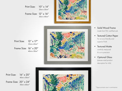 HENRI MATISSE - Landscape at Collioure - Pathos Studio - Art Prints