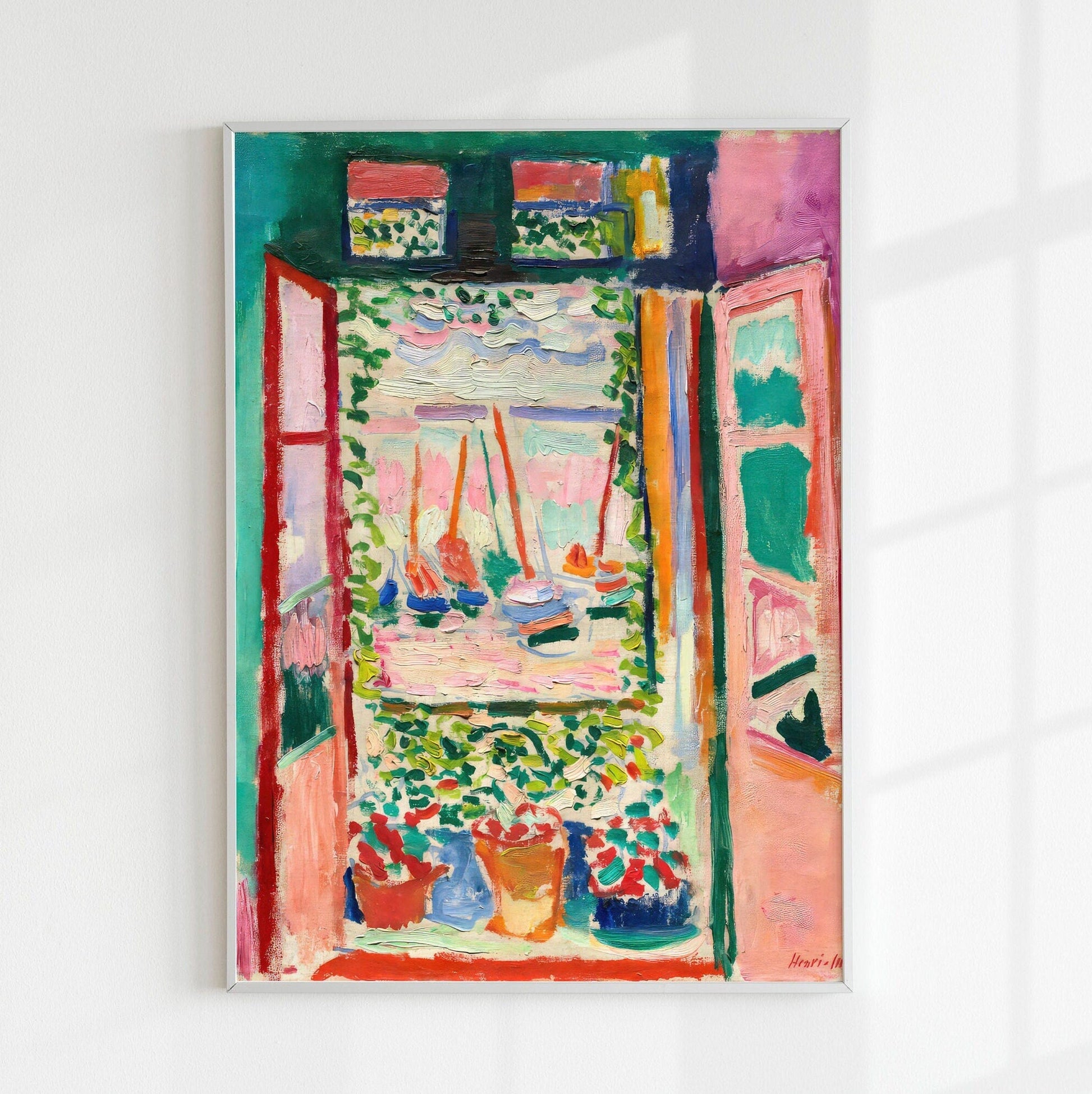 HENRI MATISSE - Open Window - Pathos Studio - Art Prints