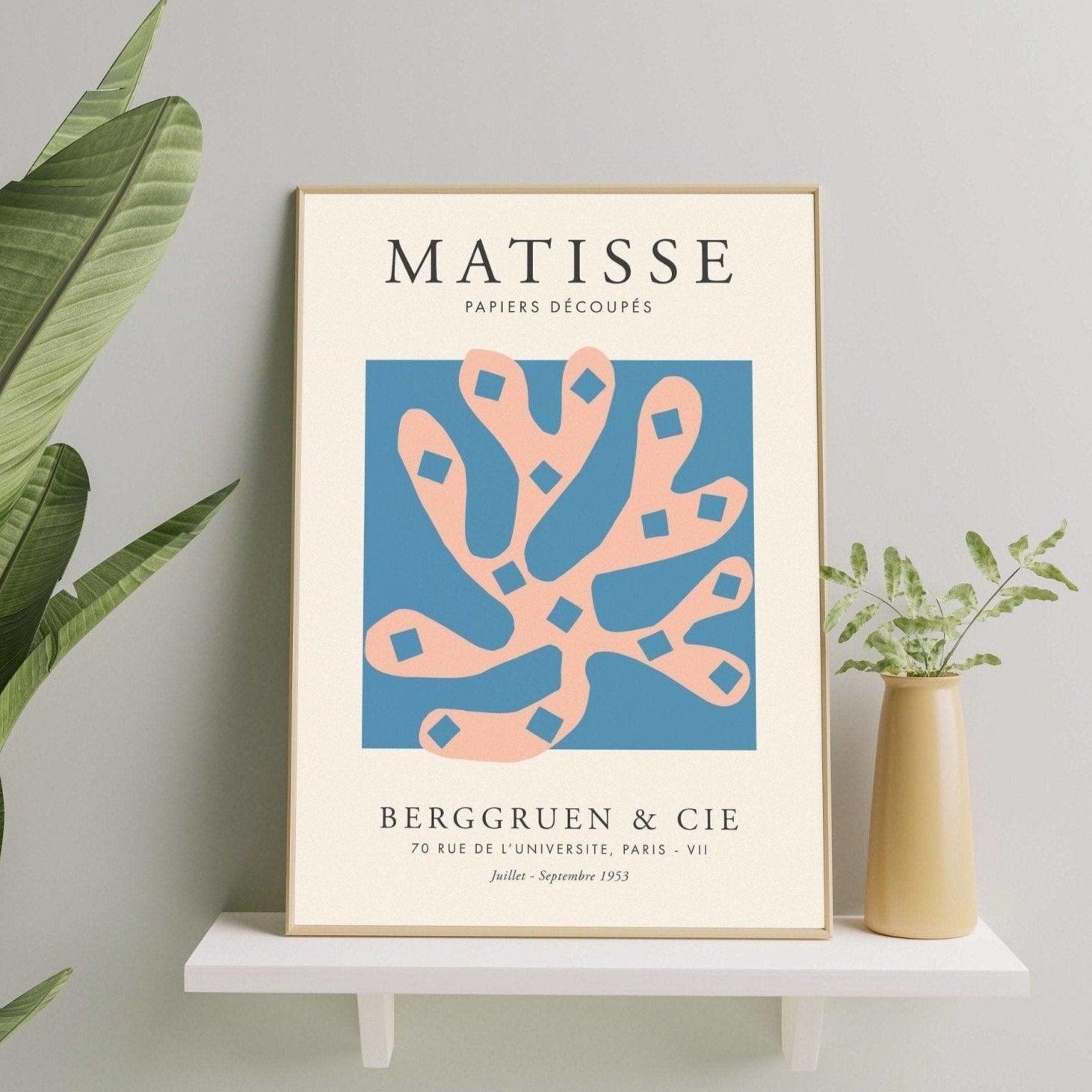 HENRI MATISSE - Papier Découpés 3 (Exhibition Poster) (Giclée art print) - Pathos Studio - Marketplace Listings