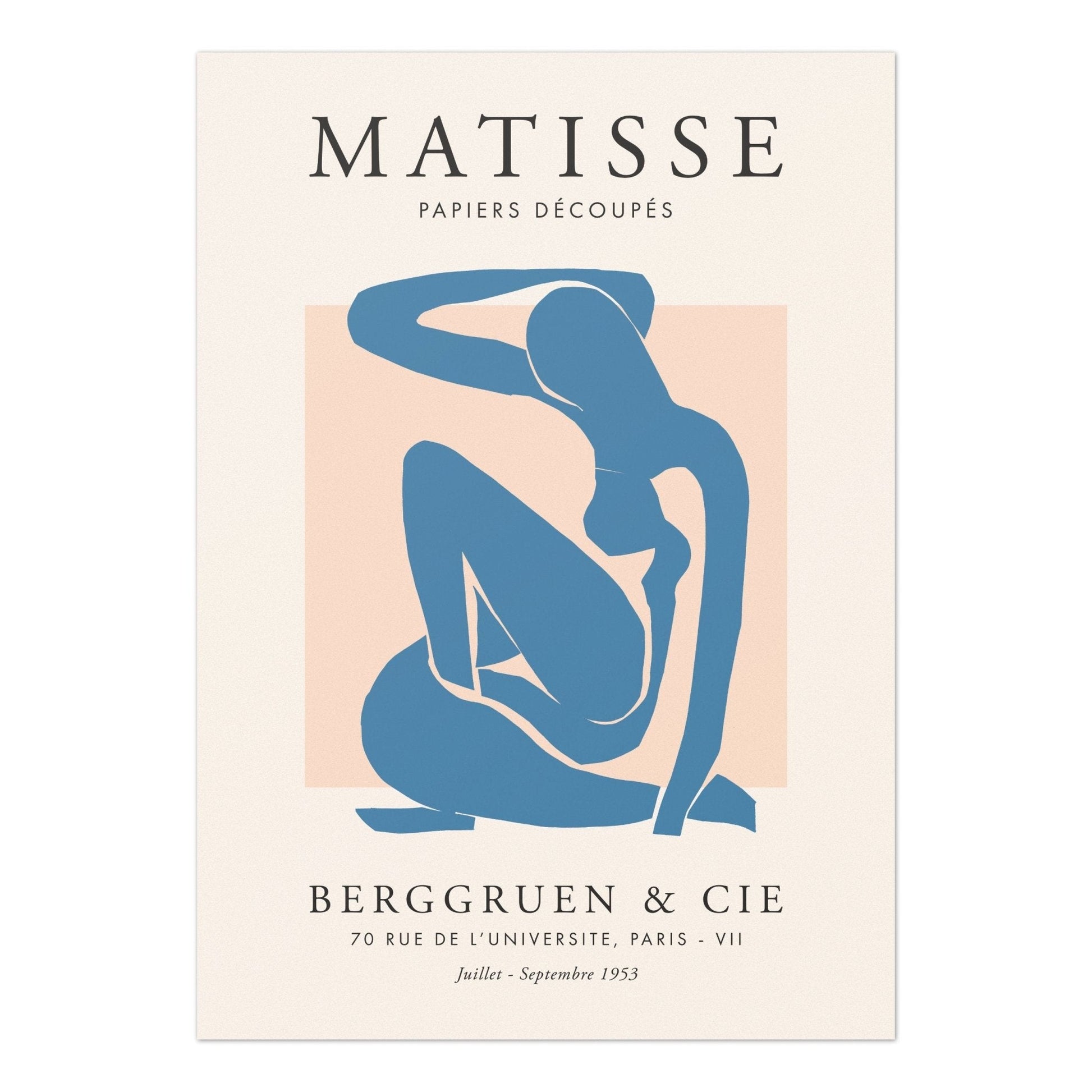 HENRI MATISSE - Papier Découpés 4 (Exhibition Poster) (Giclée art print) - Pathos Studio - Marketplace Listings