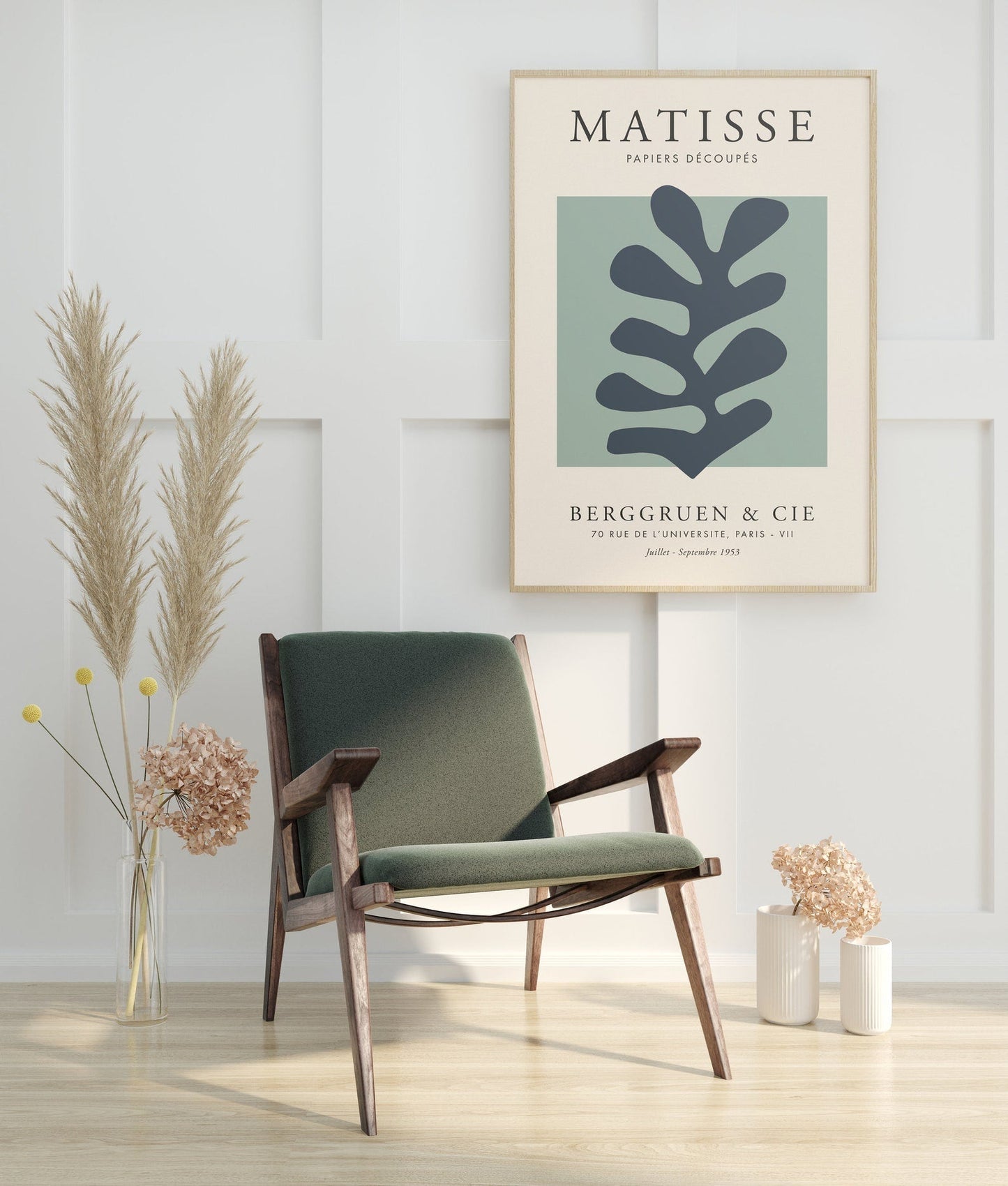 Papier Découpés (Ausstellungsplakat)