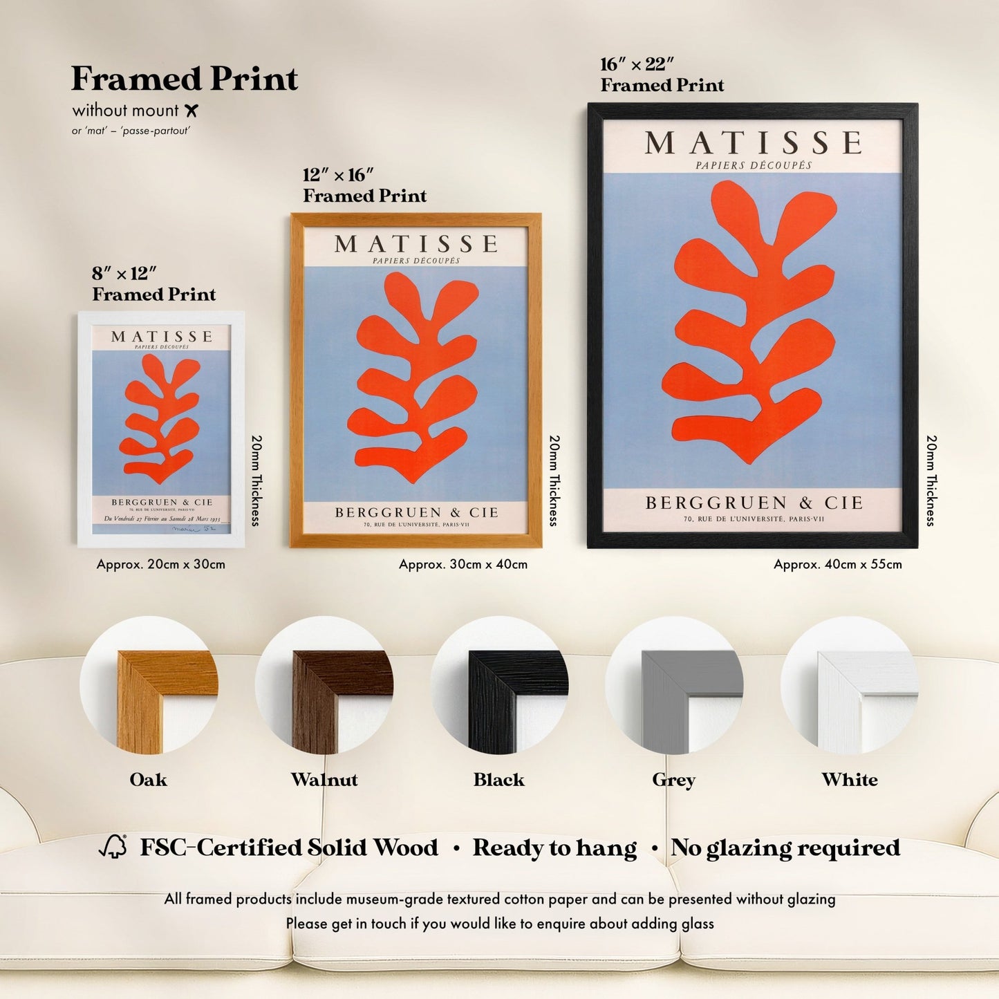 Henri Matisse - Papiers Découpés Poster | Art Prints | Pathos Studio