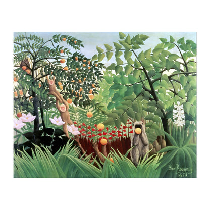 HENRI ROUSSEAU - Exotic Landscape - Pathos Studio - Art Prints