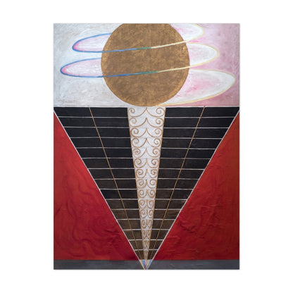 HILMA AF KLINT - Group X (No. 2, Altarpiece) (Giclée Art Print) - Pathos Studio - Marketplace Listings