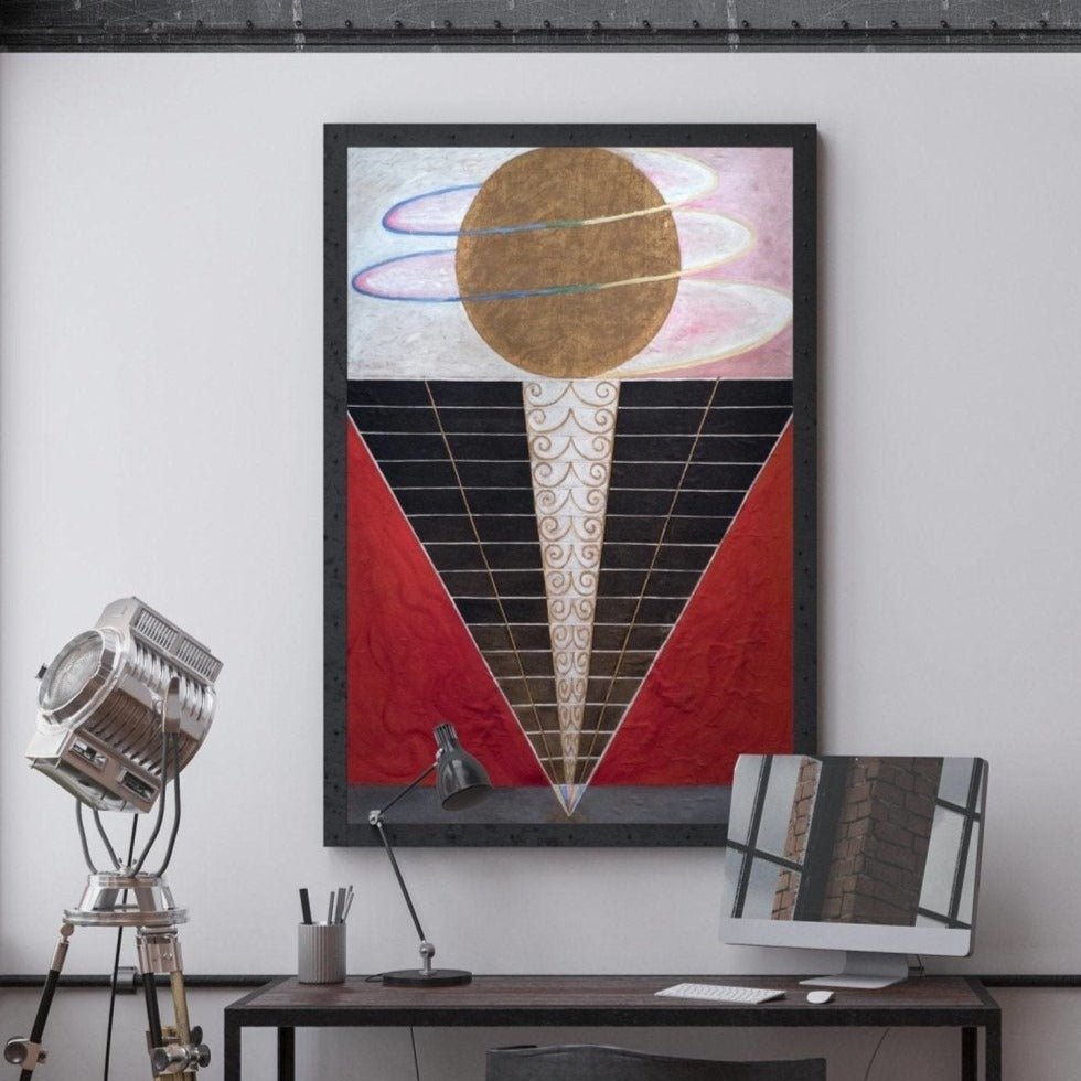 HILMA AF KLINT - Group X (No. 2, Altarpiece) (Giclée Art Print) - Pathos Studio - Marketplace Listings