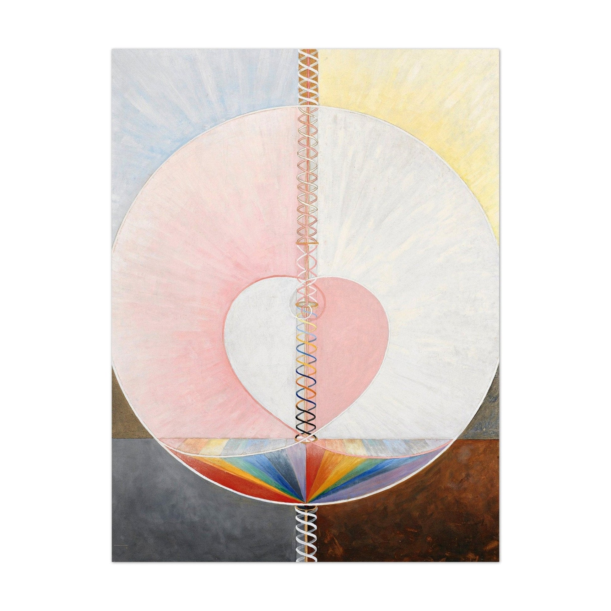 HILMA AF KLINT - No. 25, The Dove, No. 1 (Giclée Art Print) - Pathos Studio - Marketplace Listings