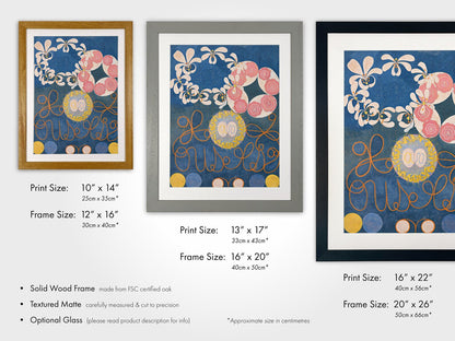 HILMA AF KLINT - The Ten Largest (No. 1, Childhood) - Pathos Studio - Art Prints