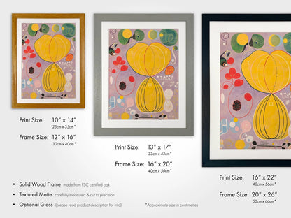 HILMA AF KLINT - The Ten Largest (No. 7, Adulthood) - Pathos Studio - Art Prints