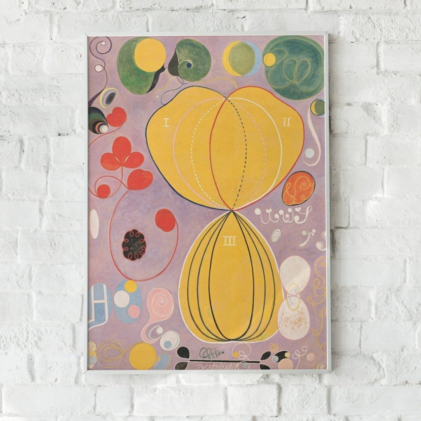 HILMA AF KLINT - The Ten Largest (No. 7, Adulthood) (Giclée Art Print) - Pathos Studio - Marketplace Listings