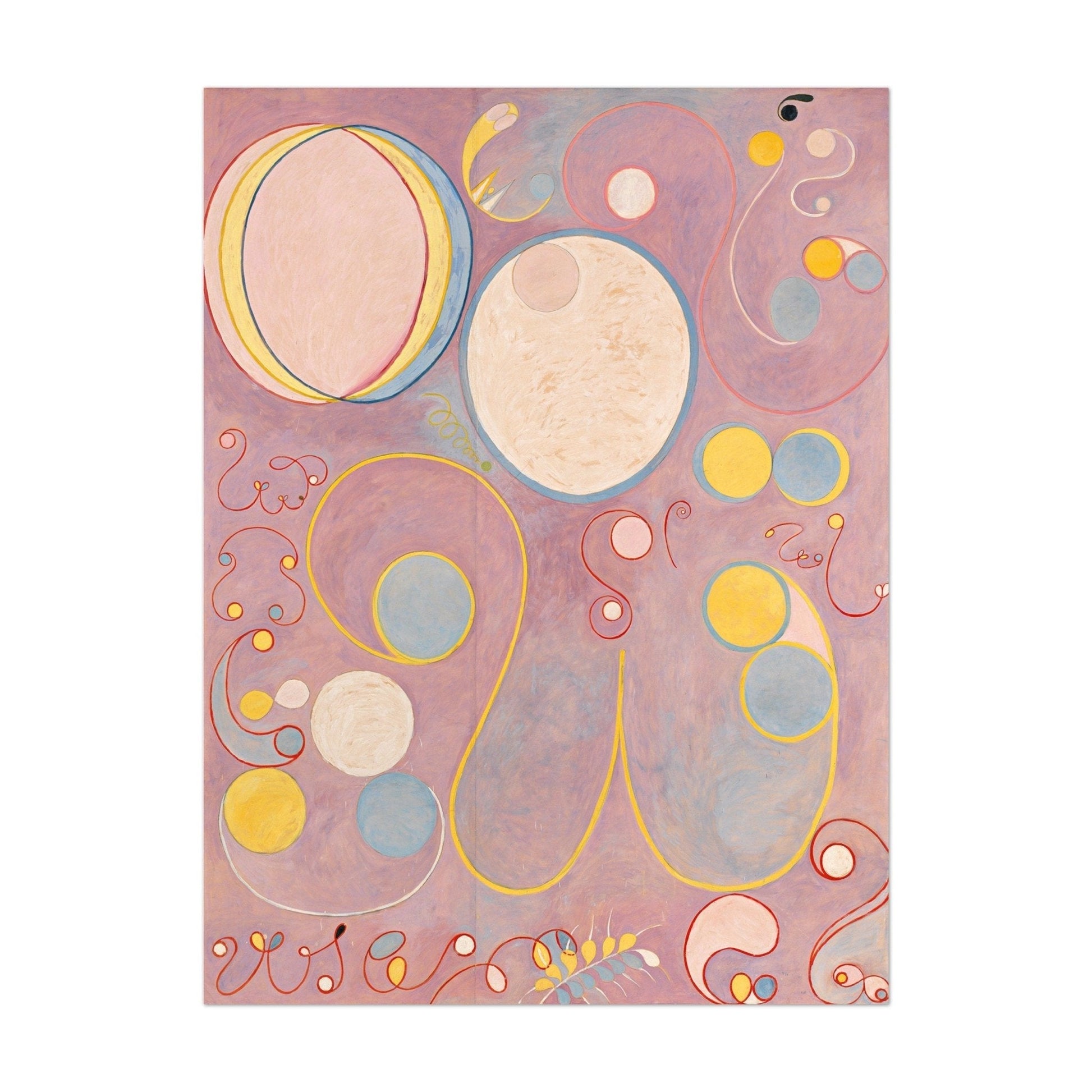 HILMA AF KLINT - The Ten Largest (No. 8, Adulthood) (Giclée Art Print) - Pathos Studio - Marketplace Listings