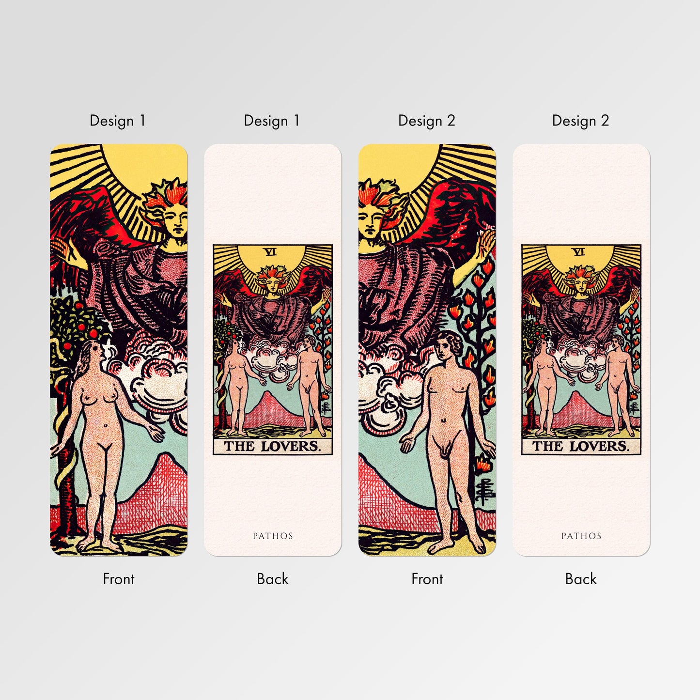 Tarot Bookmarks: The Lovers