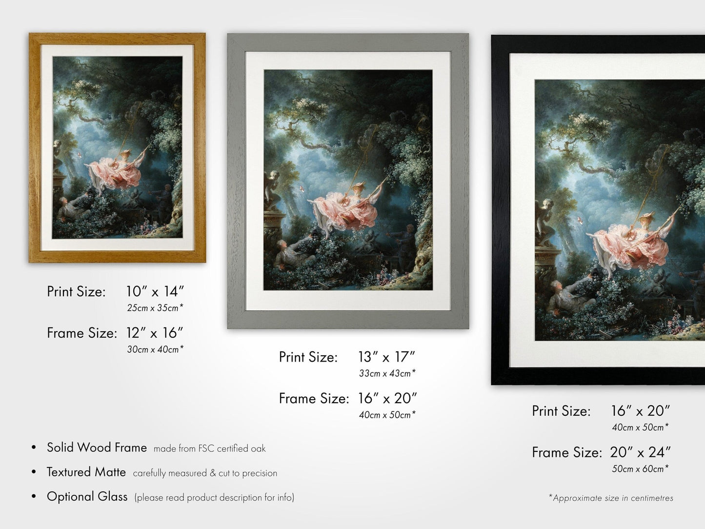 Jean - Honoré Fragonard - The Swing | Art Prints | Pathos Studio