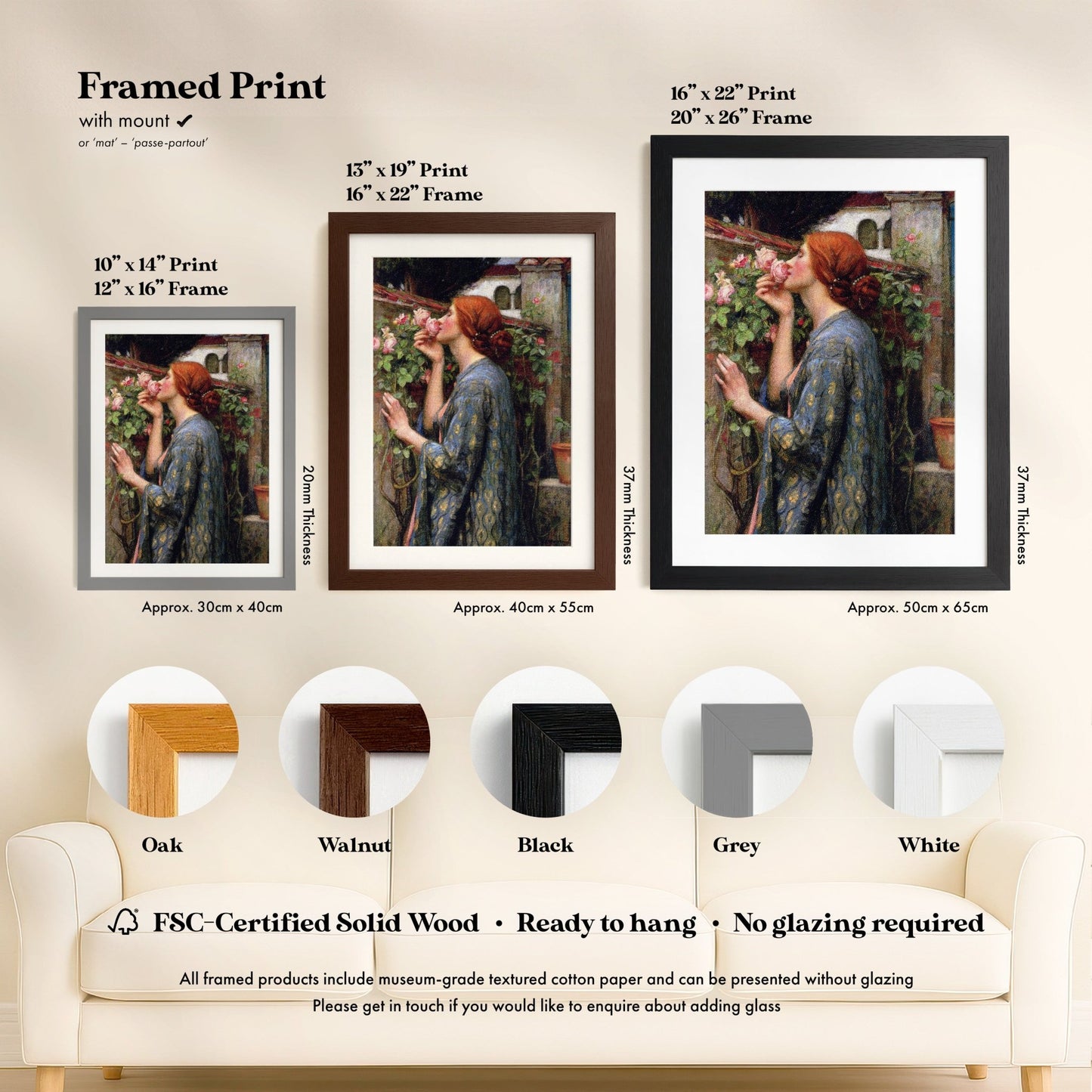 John William Waterhouse - The Soul of the Rose | Art Prints | Pathos Studio