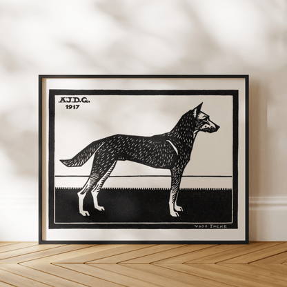 Julie De Graag - Dog | Art Prints | Pathos Studio