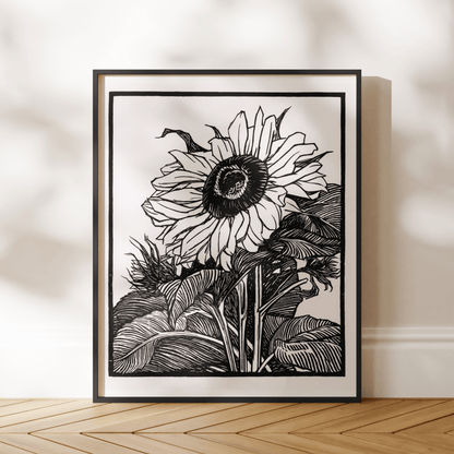 Julie De Graag - Sunflower | Art Prints | Pathos Studio