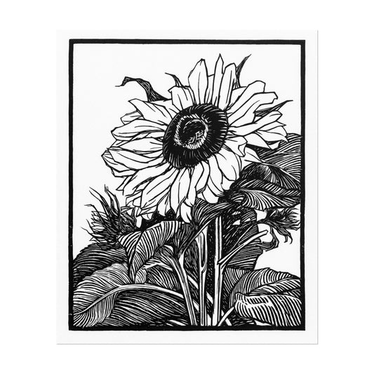 JULIE DE GRAAG - Sunflower (Giclée Art Print) - Pathos Studio - Marketplace Listings