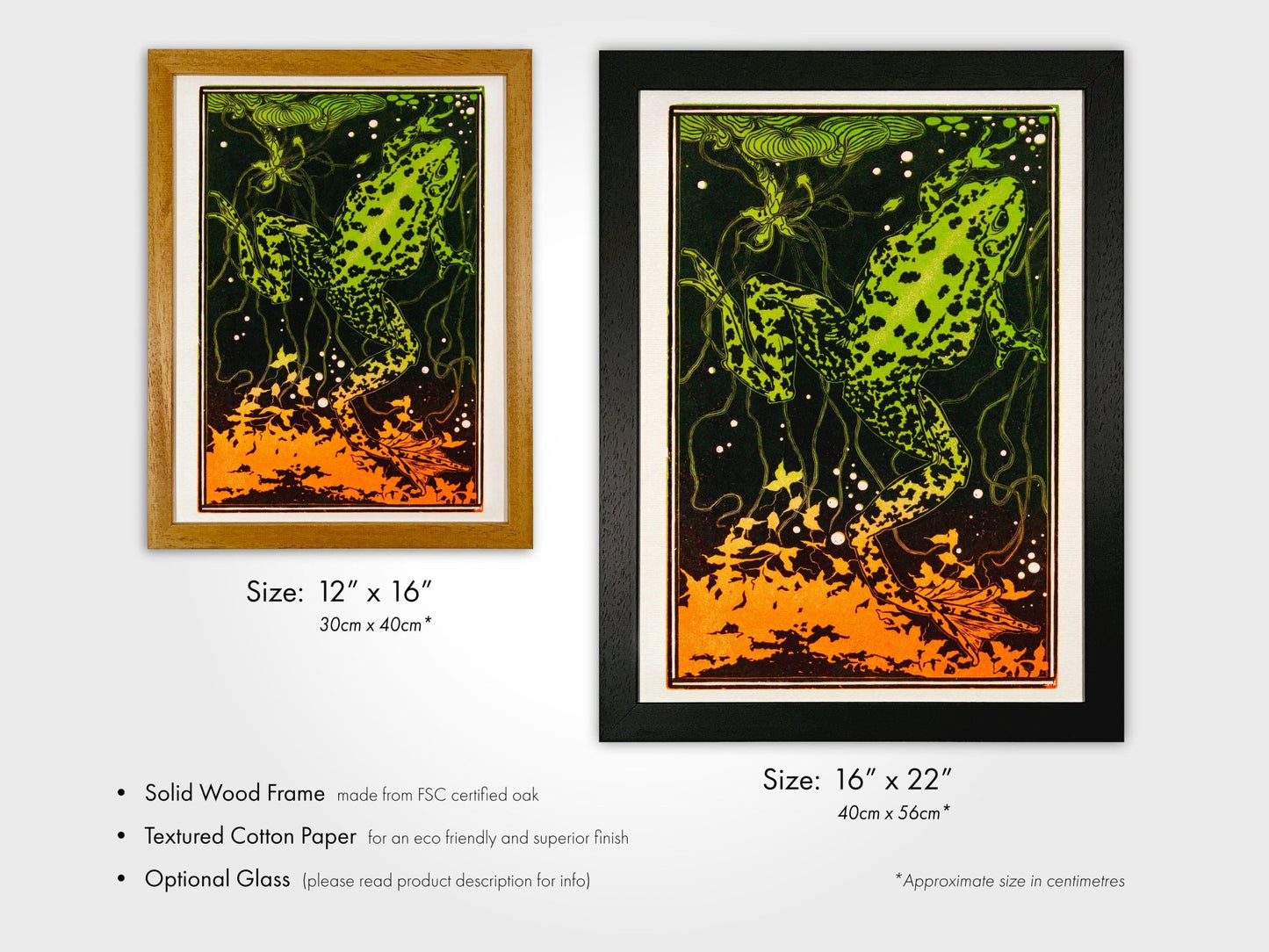 Julie De Graag - Swimming Frog | Art Prints | Pathos Studio