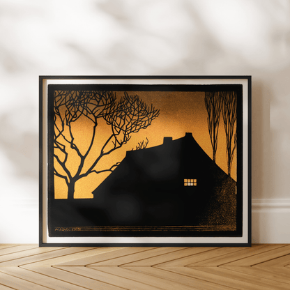 Julie De Graag - Winter Evening | Art Prints | Pathos Studio