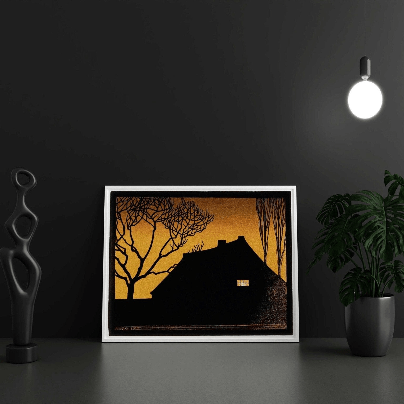 Julie De Graag - Winter Evening | Art Prints | Pathos Studio