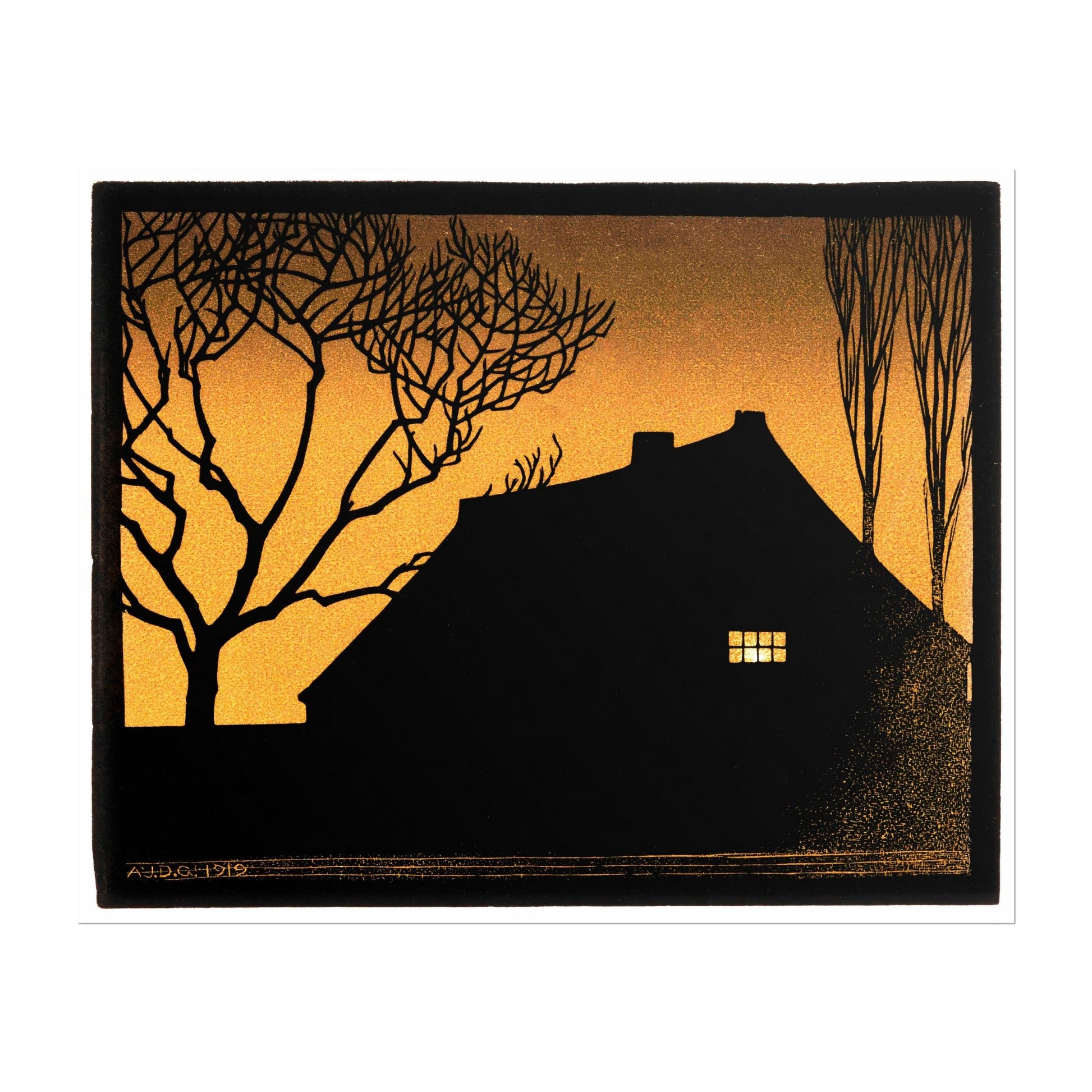 Julie De Graag - Winter Evening | Art Prints | Pathos Studio