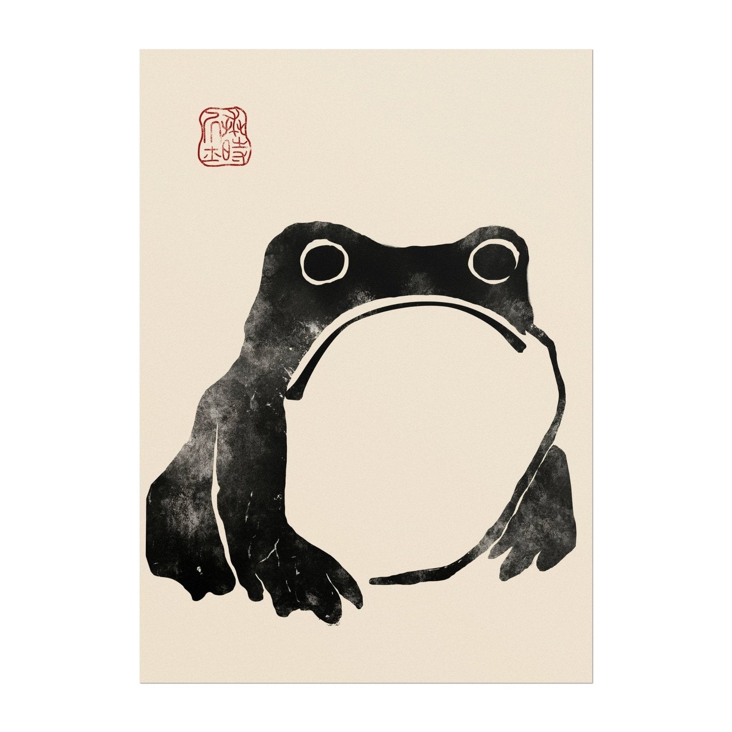 MATSUMOTO HOJI - Japanese Frog #1 (Giclée art print) - Pathos Studio - Marketplace Listings