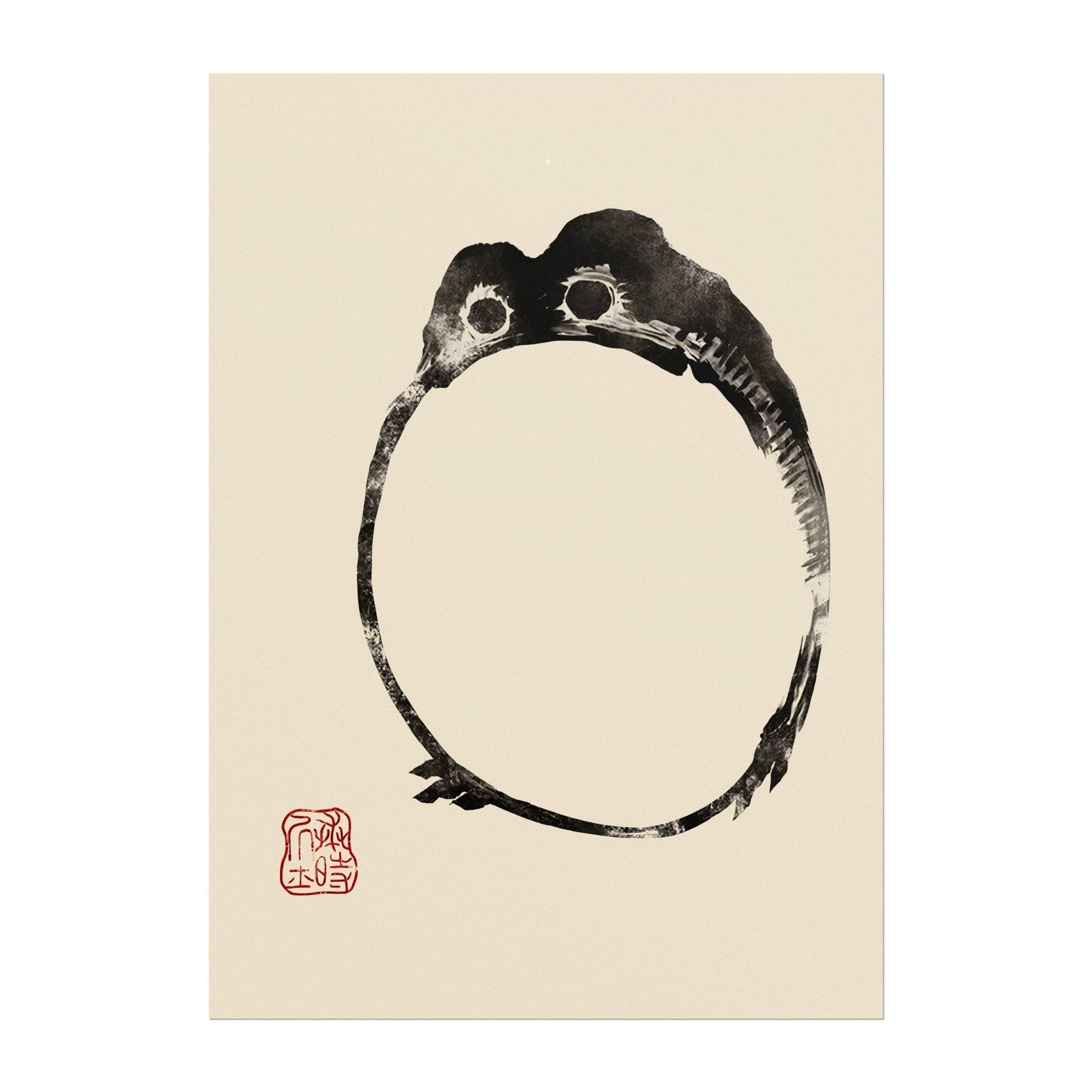 MATSUMOTO HOJI - Japanese Frog #2 (Giclée art print) - Pathos Studio - Marketplace Listings