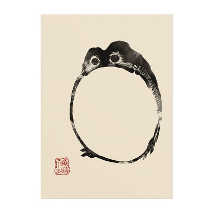 MATSUMOTO HOJI - Japanese Frog #2 (Giclée art print) - Pathos Studio - Marketplace Listings