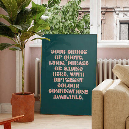 Pathos Studio - Custom Quote Print | Art Prints | Pathos Studio