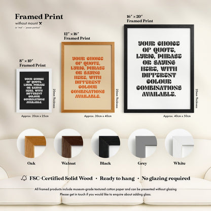 Pathos Studio - Custom Quote Print | Art Prints | Pathos Studio