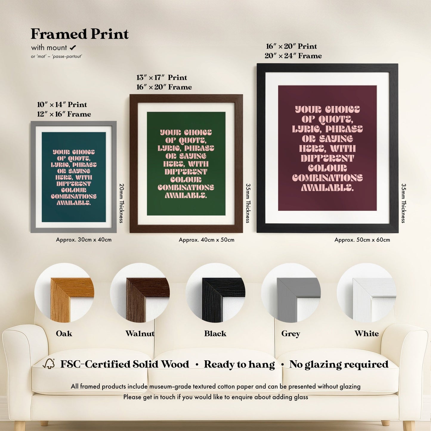 Pathos Studio - Custom Quote Print | Art Prints | Pathos Studio