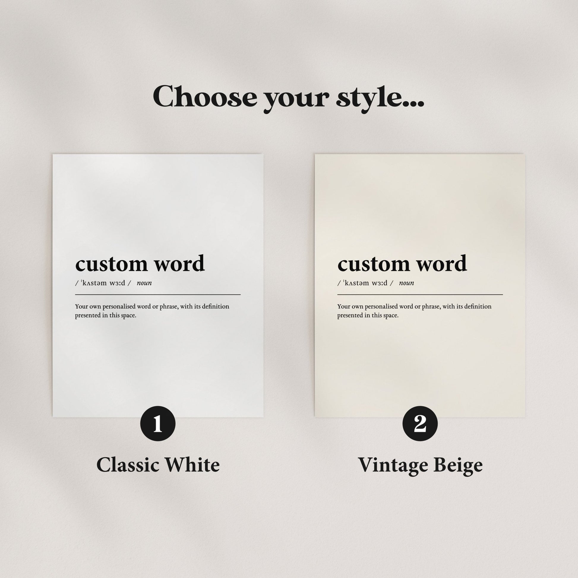 Pathos Studio - Custom Word Definition | Art Prints | Pathos Studio