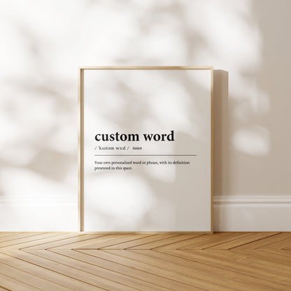 Pathos Studio - Custom Word Definition | Art Prints | Pathos Studio