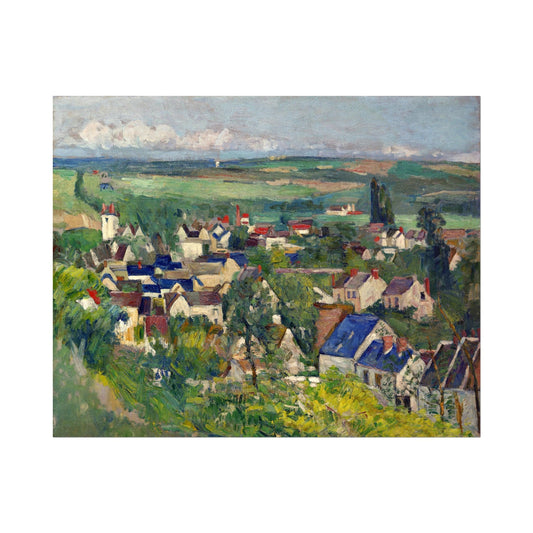 PAUL CÉZANNE - Auvers, Panoramic View (Giclée Art Print) - Pathos Studio - Marketplace Listings