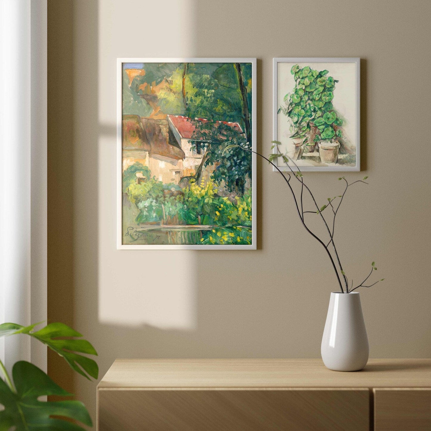 PAUL CÉZANNE - House of Père Lacroix - Pathos Studio - Art Prints