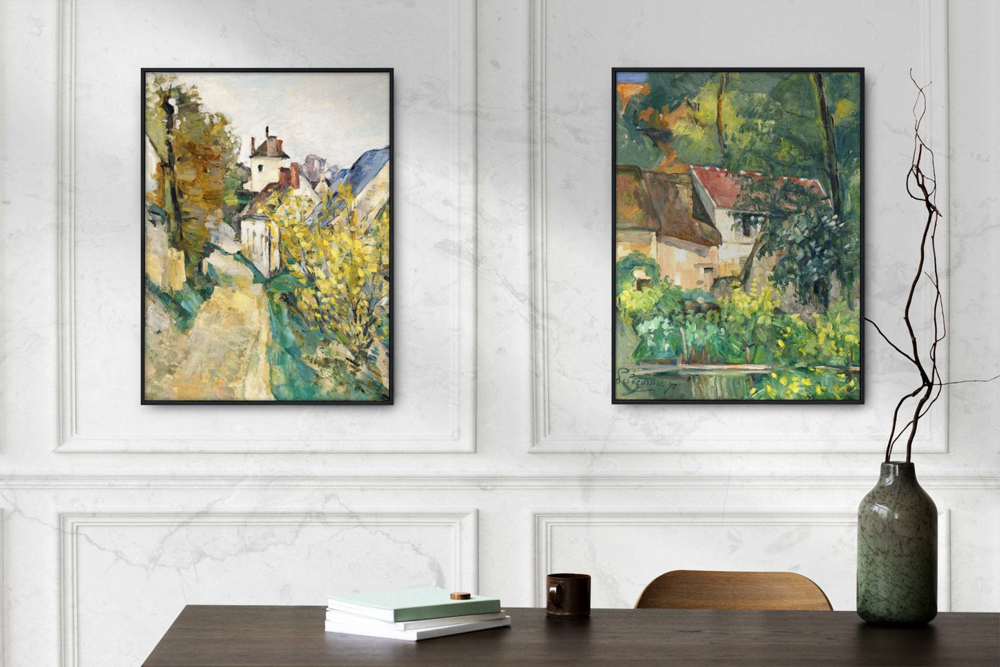 PAUL CÉZANNE - House of Père Lacroix (Giclée Art Print) - Pathos Studio - Marketplace Listings