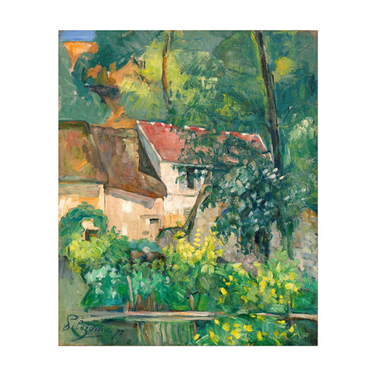 PAUL CÉZANNE - House of Père Lacroix (Giclée Art Print) - Pathos Studio - Marketplace Listings