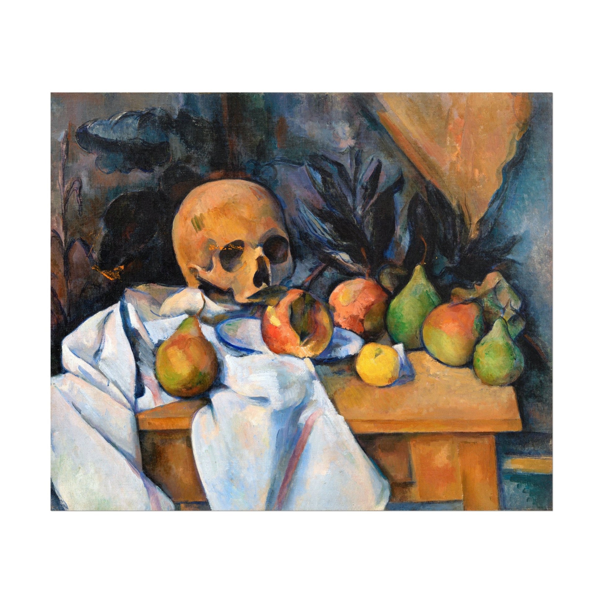 PAUL CÉZANNE - Still Life with Skull (Giclée Art Print) - Pathos Studio - Marketplace Listings