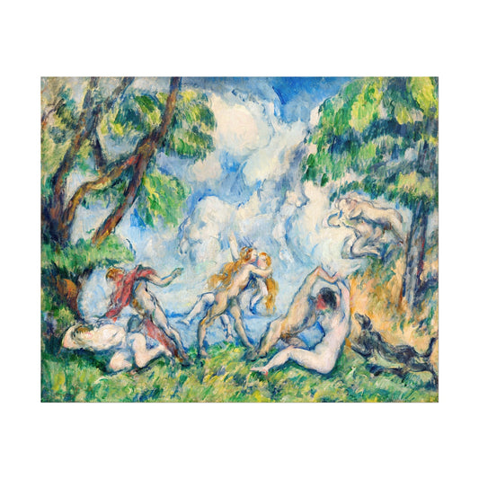 PAUL CÉZANNE - The Battle of Love (Giclée Art Print) - Pathos Studio - Marketplace Listings