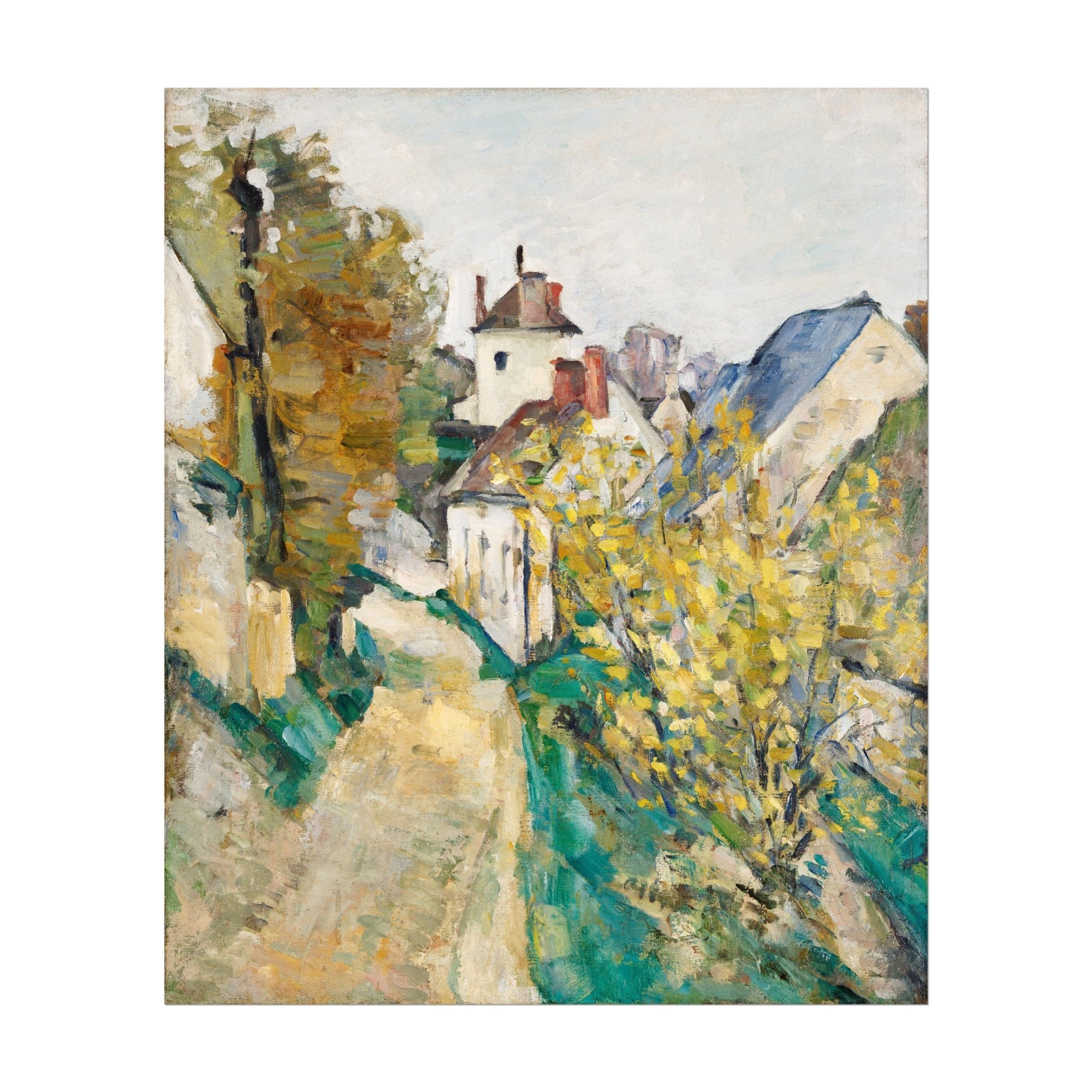 PAUL CÉZANNE - The House of Dr. Gachet (Giclée Art Print) - Pathos Studio - Marketplace Listings