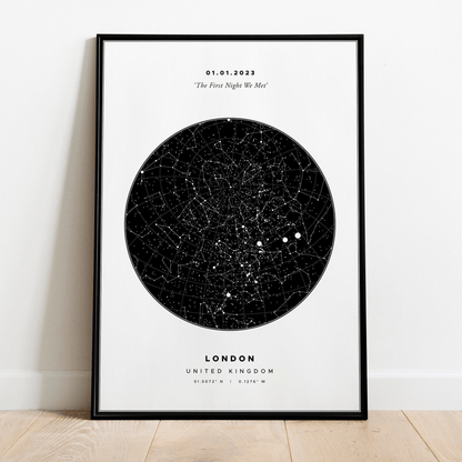 Personalised Star Map - Pathos Studio - Art Prints