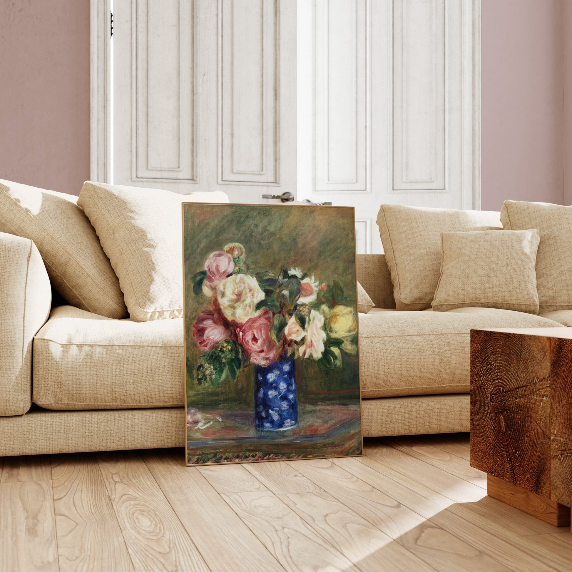 Pierre - Auguste Renoir - Bouquet of Roses | Art Prints | Pathos Studio