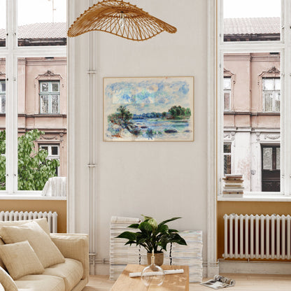 Pierre - Auguste Renoir - Landscape at Pont–Aven | Art Prints | Pathos Studio